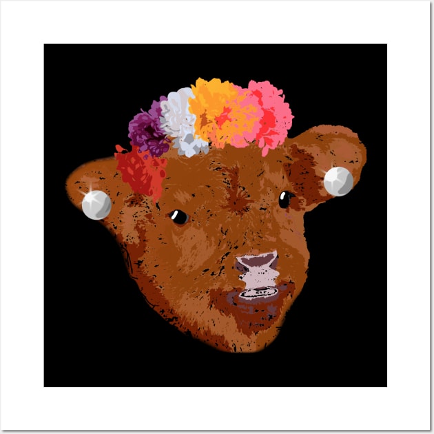 Cute cow Wall Art by AUMJ